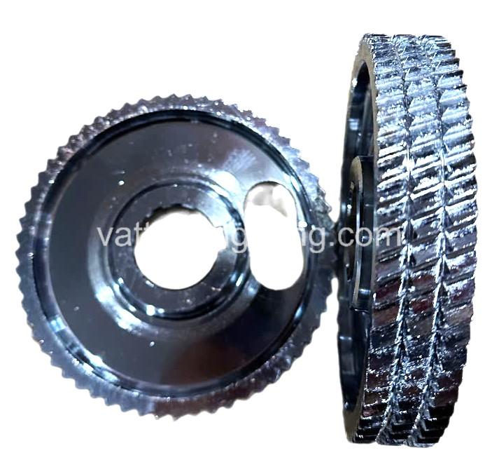 Bánh xe sắt 140x25x35 chốt lavet